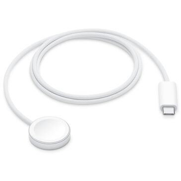 Apple 1 Meter Watch Magnetic Fast Charger to USB-C Cable in White, , large