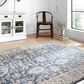 Loloi II Teagan TEA-03 3"4" x 5"7" Denim and Pebble Area Rug, , large