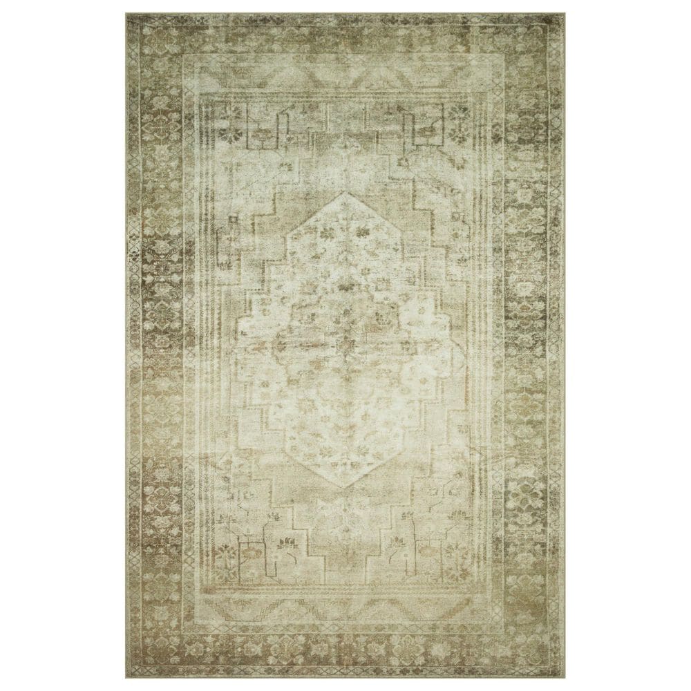 Magnolia Home Banks 7"6" x 9"6" Natural and Granite Area Rug, , large