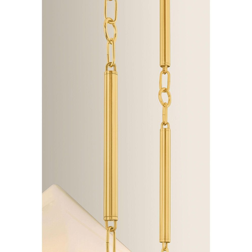 Troy Lighting Solara 3-Light Chandelier in Vintage Polished Brass, , large