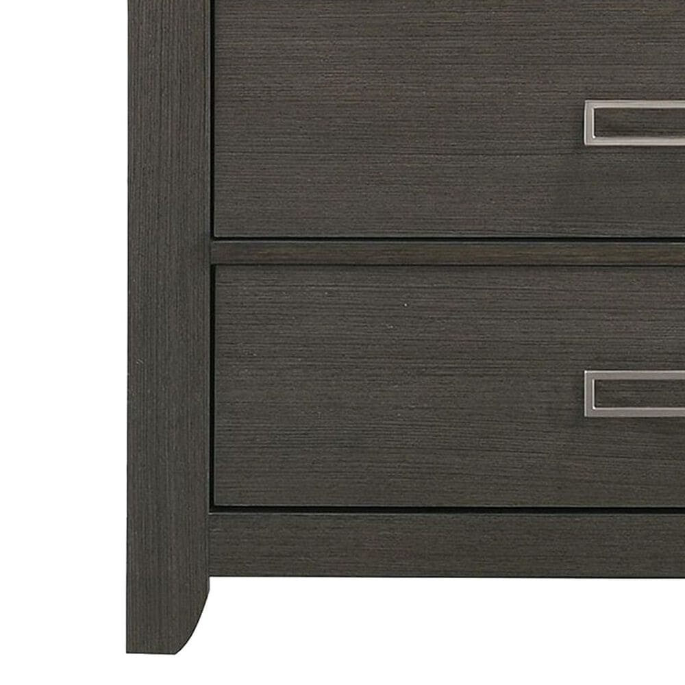 Mayberry Hill Sasha 5 Drawer Chest in Grey, , large