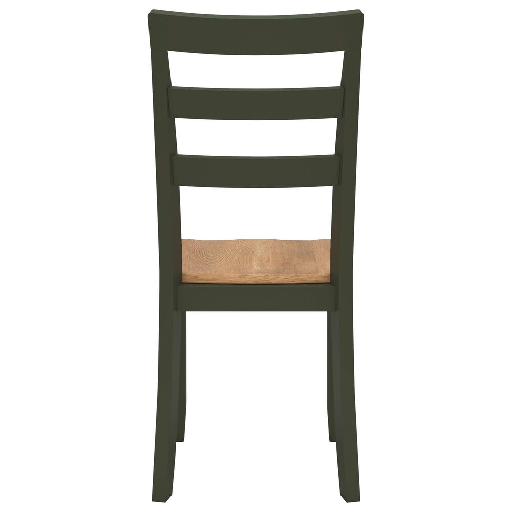 Ashley Gesthaven 5-Piece Dining Set in Natural and Green, , large