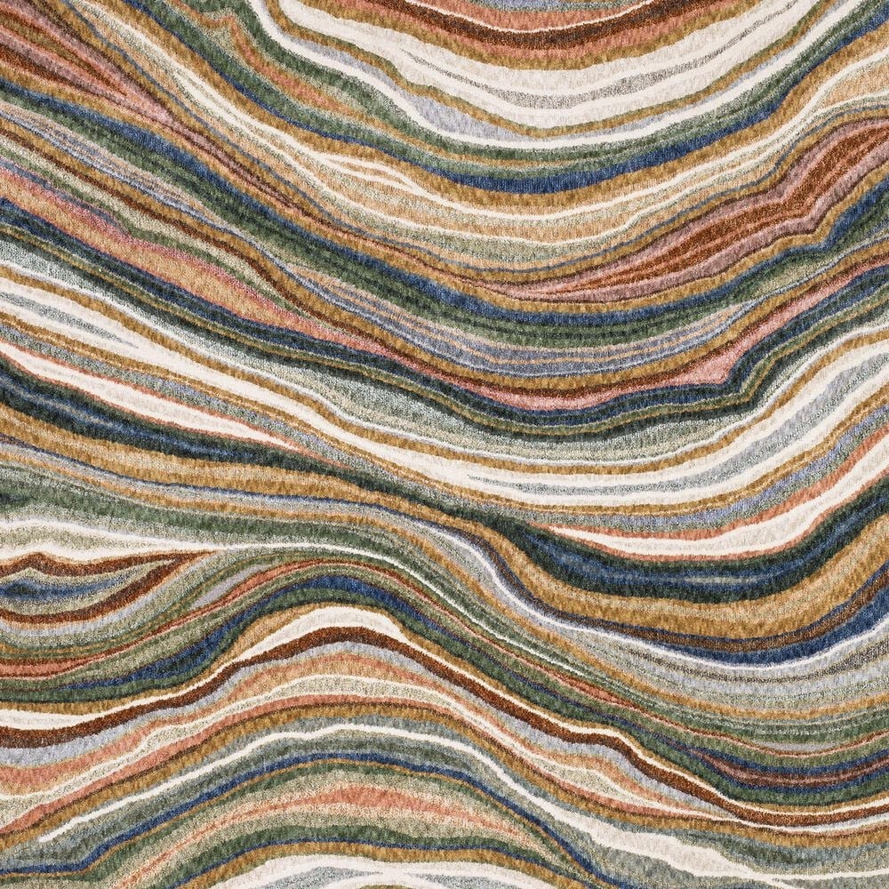 Oriental Weavers Tisdell TIS07 Multicolor 6&#39;7&quot; x 9&#39;4&quot; Area Rug, , large