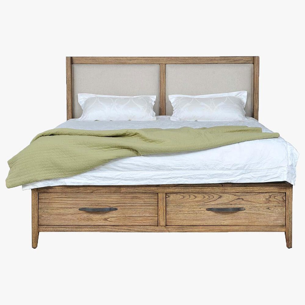 Napa Furniture Design Belgium Queen Storage Bed in Sandrift, , large