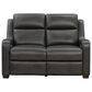 Barcalounger Ayden Power Loveseat in Elway Dark Gray, , large