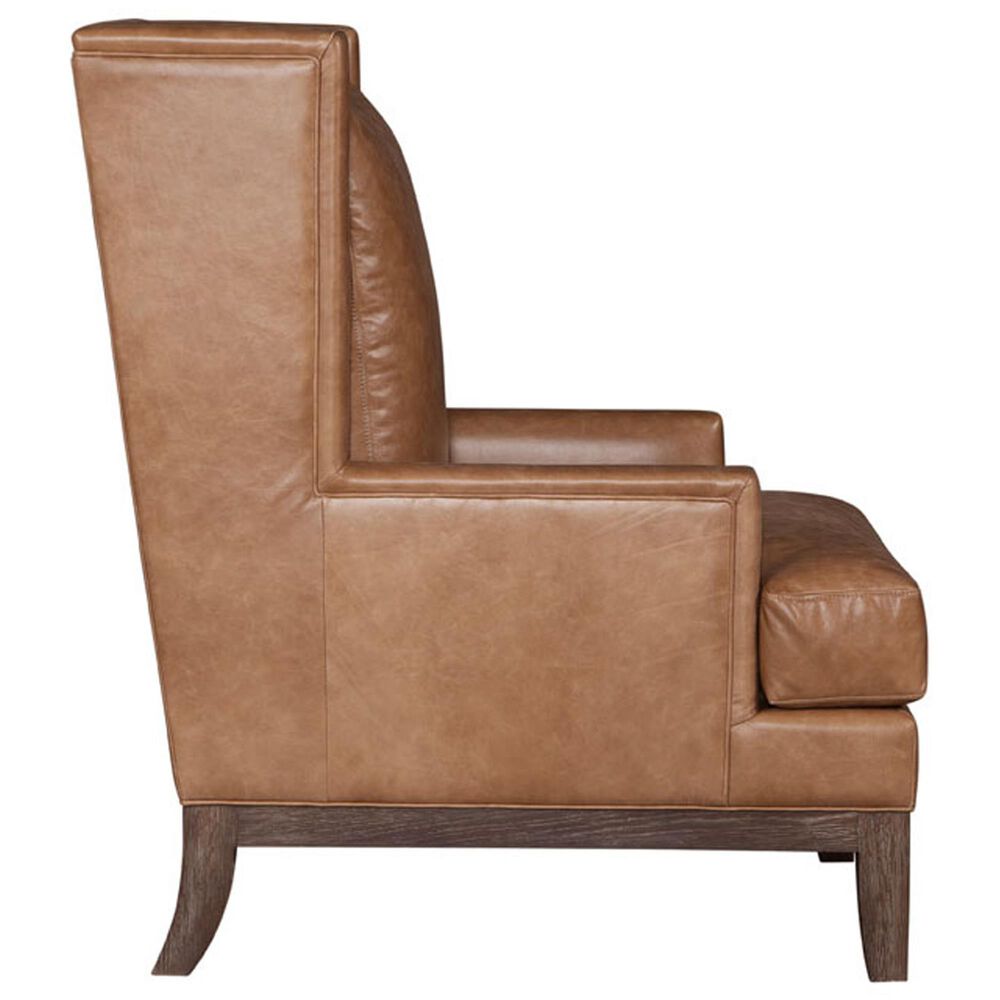 Tamara Day Splendid Home Furniture Catalina Leather Chair in Crystal Sand, , large