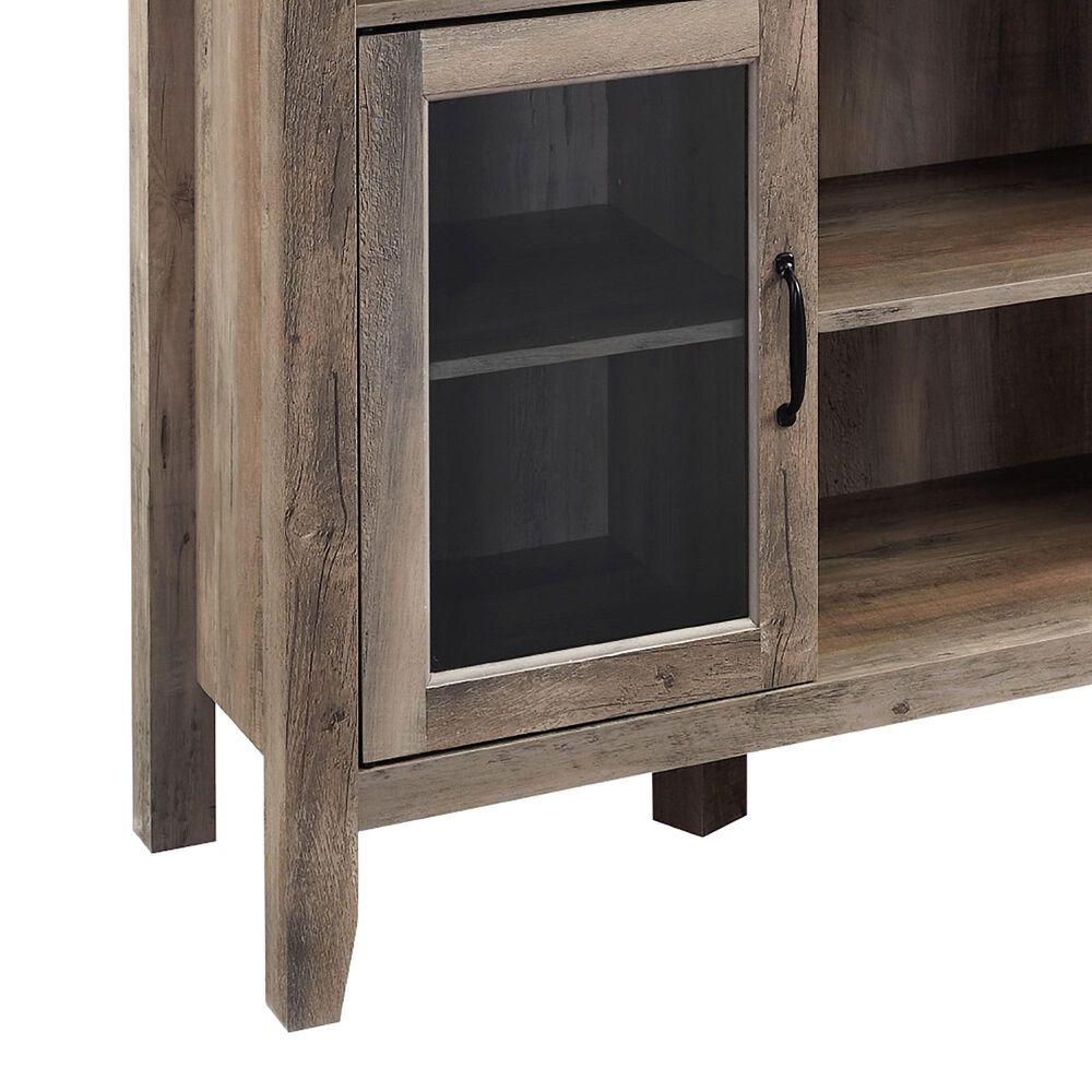 Walker Edison Jordan 52&quot; TV Stand in Grey Wash, , large