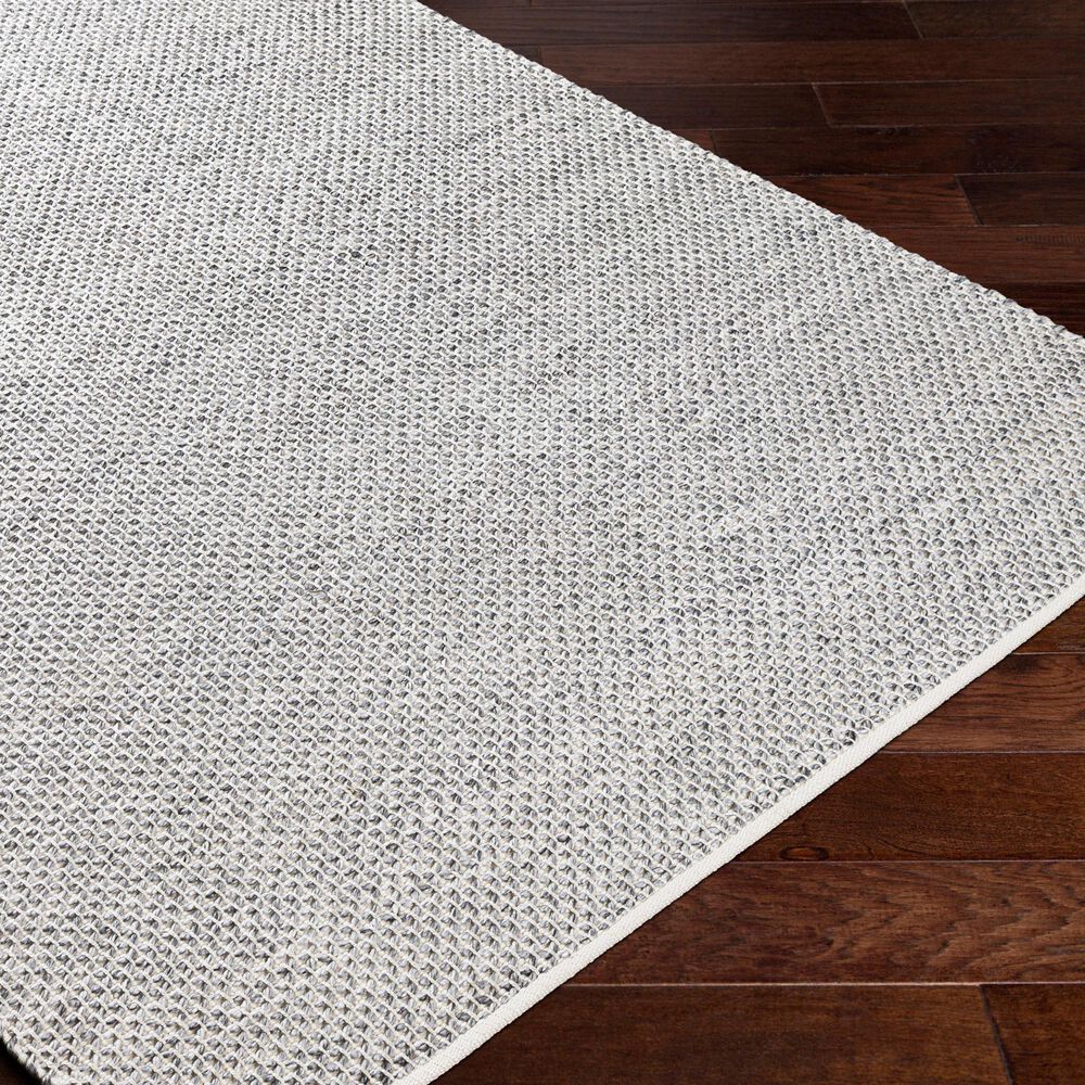 Surya Azalea Solid 12&#39; x 15&#39; Slate, Off White and Ink Blue Indoor/Outdoor Area Rug, , large