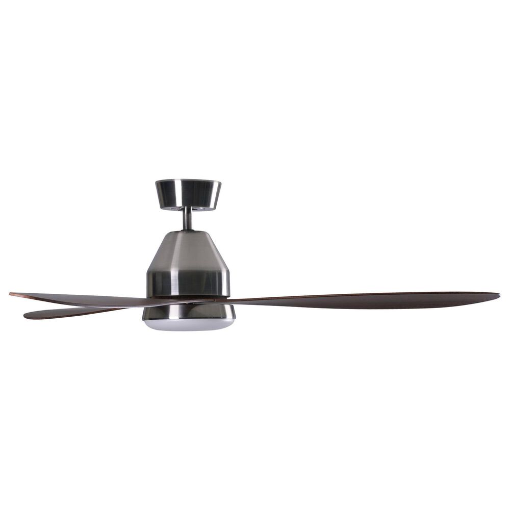 Beacon Lighting Whitehaven 56&quot; Indoor/Outdoor Ceiling Fan with LED Light in Brushed Chrome, , large