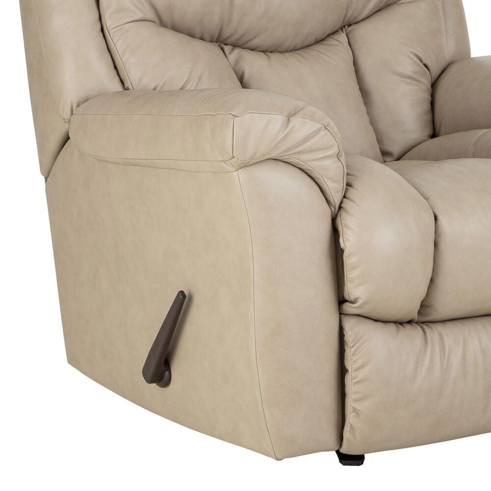 HomeStretch Jester Banded Manual Rocker Recliner in Mushroom, , large