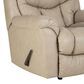 HomeStretch Jester Banded Manual Rocker Recliner in Mushroom, , large