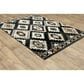 Oriental Weavers Georgia Southwest 605F0 9"10" x 12"10" Charcoal Area Rug, , large