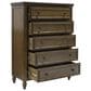 Ashley Sturlayne 5-Drawer Chest in Brown, , large