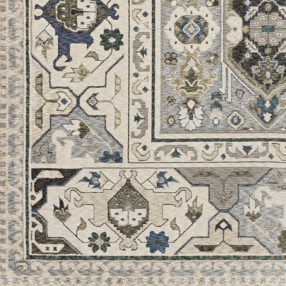 Oriental Weavers Hastings HA04U 2&#39;3&quot; x 7&#39;6&quot; Ivory Runner, , large