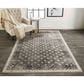 Feizy Kano 7"10" x 11" Gray and Charcoal Area Rug, , large
