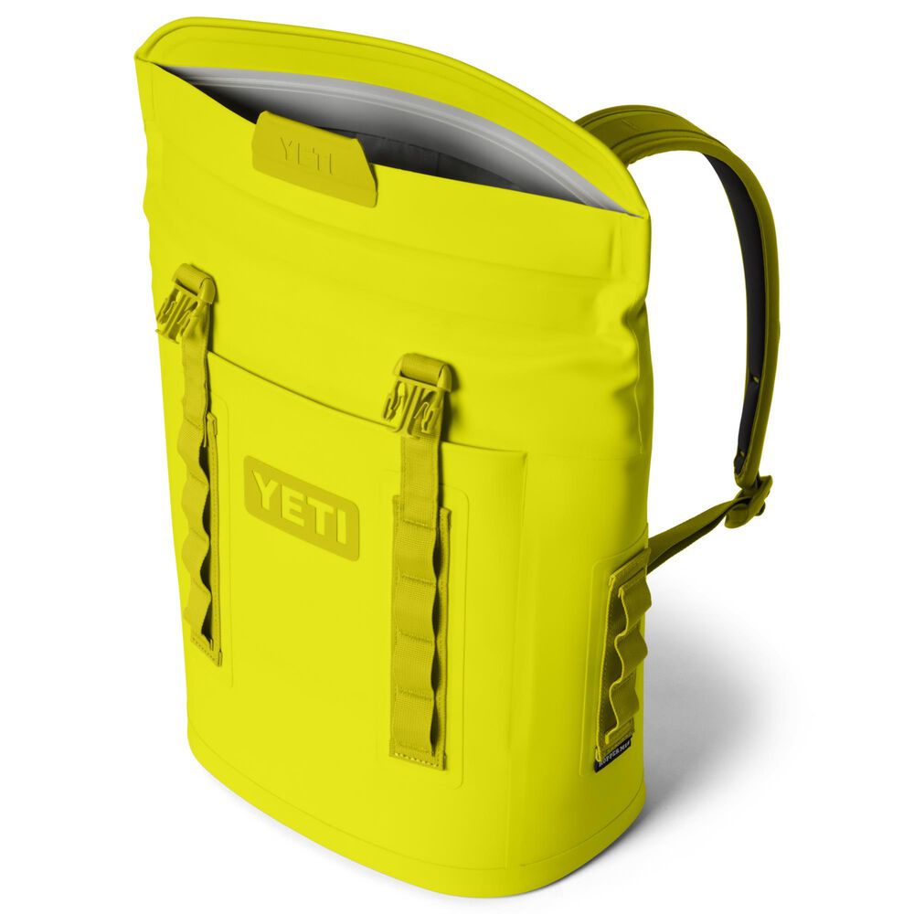 YETI Hopper M12 Backpack Soft Cooler in Firefly Yellow, , large