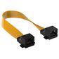 Starlink RJ45 Ethernet Flat Jumper Adapter in Black and Orange, , large