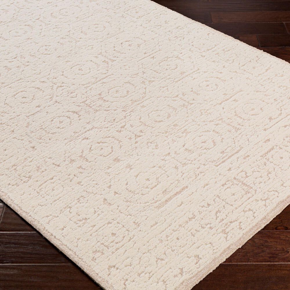 Surya Louvre Tan and Cream 9&#39; x 12&#39; Area Rug, , large