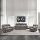 Blue River Estelle Power Reclining Loveseat in Gunmetal, , large