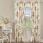 J. Queen New York Chambord 84" x 41" Window Panel Pair in Deep Plum, Lavender, Rose, Taupe and Green, , large