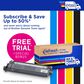 Brother Standard Yield Toner with Yields Approx 1200 Pages in Cyan, , large