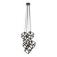 Lite Source Cuboid 6-Light Chandelier in Black, , large