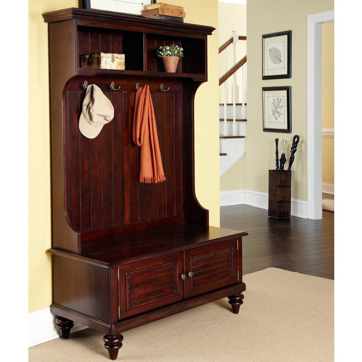 Hall tree stand sales