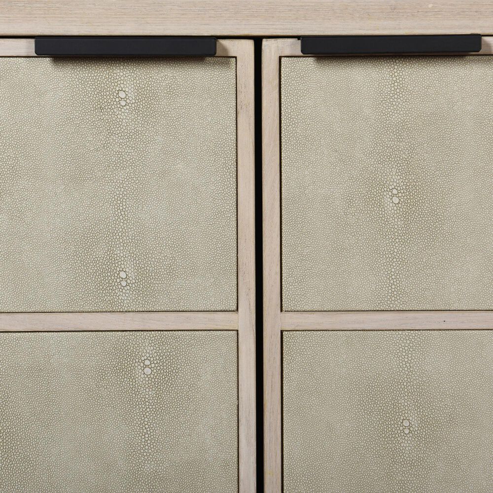 Flair Industries Adeline 2-Door Cabinet in Light Cream, , large