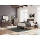 Ashley Pamytta Full Panel Platform Bed in Rich Brown, , large