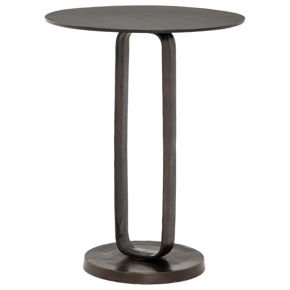 Four Hands Marlow Douglas End Table in Antique Rust, , large
