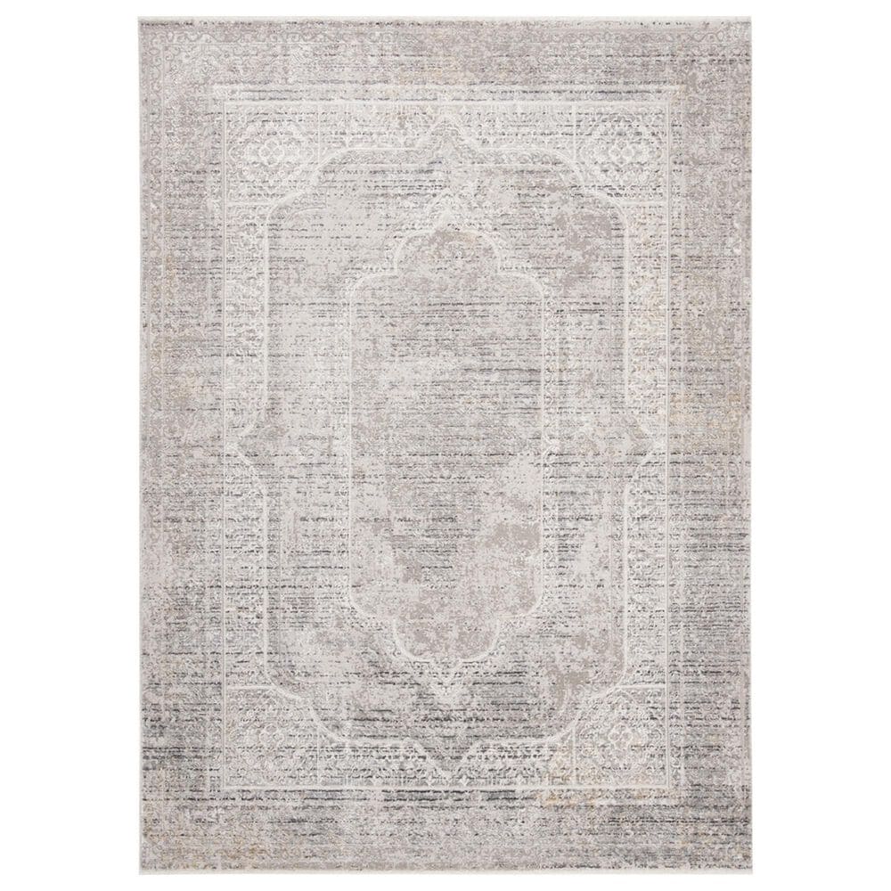 Safavieh Dream DRM425F 5" x 8" Grey and Ivory Area Rug, , large