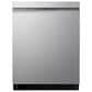 LG 2-Piece Kitchen Package with 23 Cu. Ft 4-Door French Door Refrigerator and Pocket Handle Dishwasher in Stainless Steel, , large