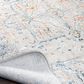 Surya Laila 2"7" x 7"3" Teal, Sage, Orange, Gray and Cream Runner, , large