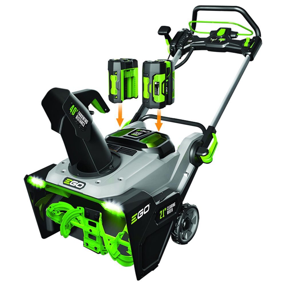 EGO 21&quot; Dual Port Snow Blower Kit with Steel Auger, , large