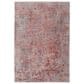 Feizy Pryor 12" x 15" Red and Multicolor Area Rug, , large