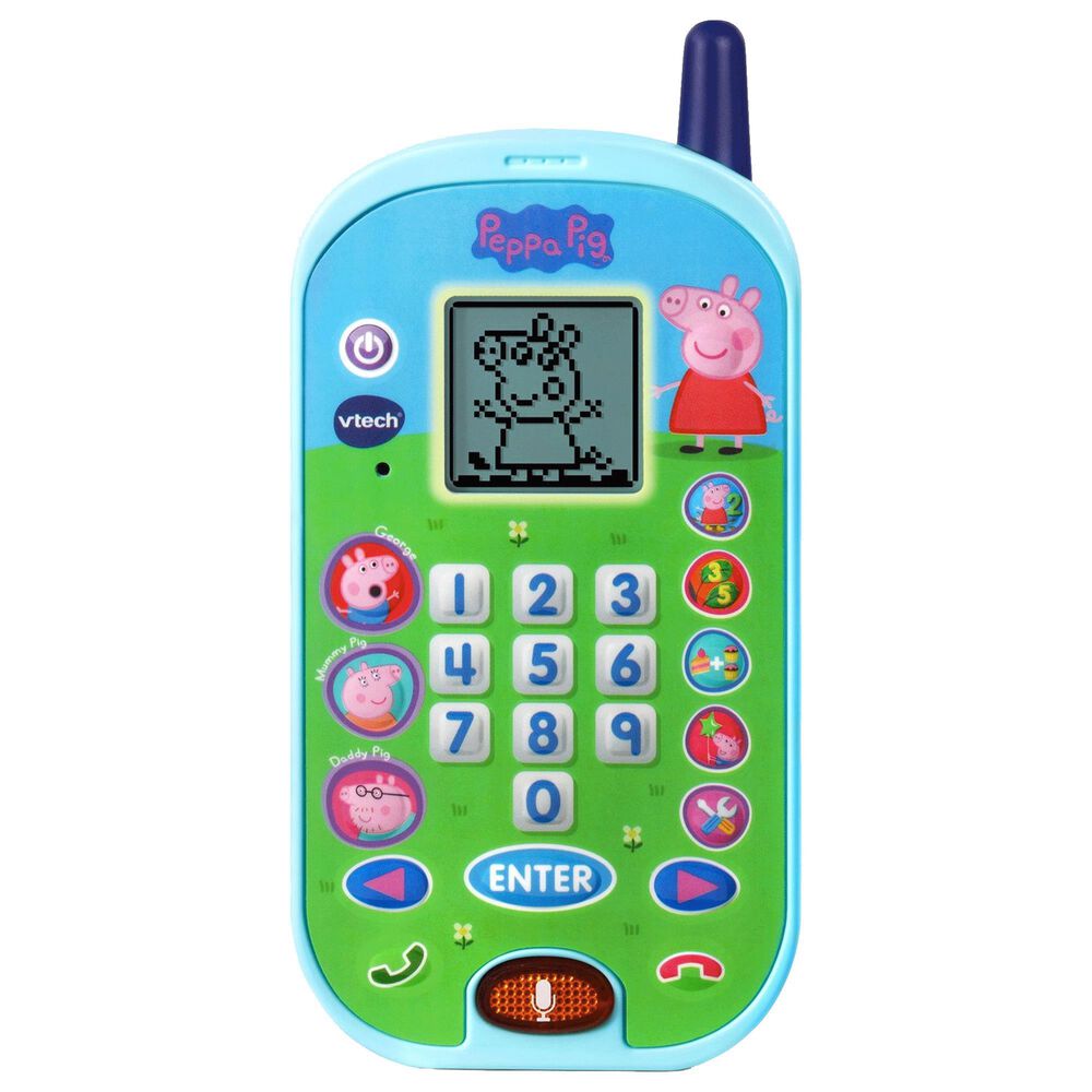 Vtech Peppa Pig Let's Chat Learning Phone, , large