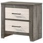 Crown Mark Rhett 5-Piece King Platform Bedroom Set in Gray and White, , large