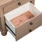 Riva Ridge Oxford 5-Piece King Panel Storage Bedroom Set in Tan with USB Ports, , large