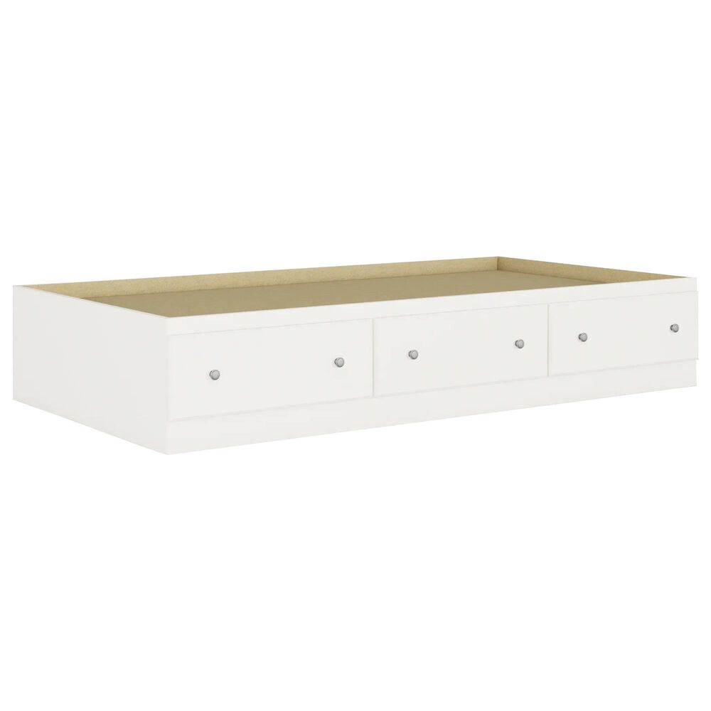 Lemoore Essential Twin Mates Bed in Rockport White, , large