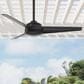 Hunter Trimaran 52" Outdoor Ceiling Fan in Matte Black, , large