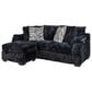 Maple + Main Stationary Sofa in Black, , large