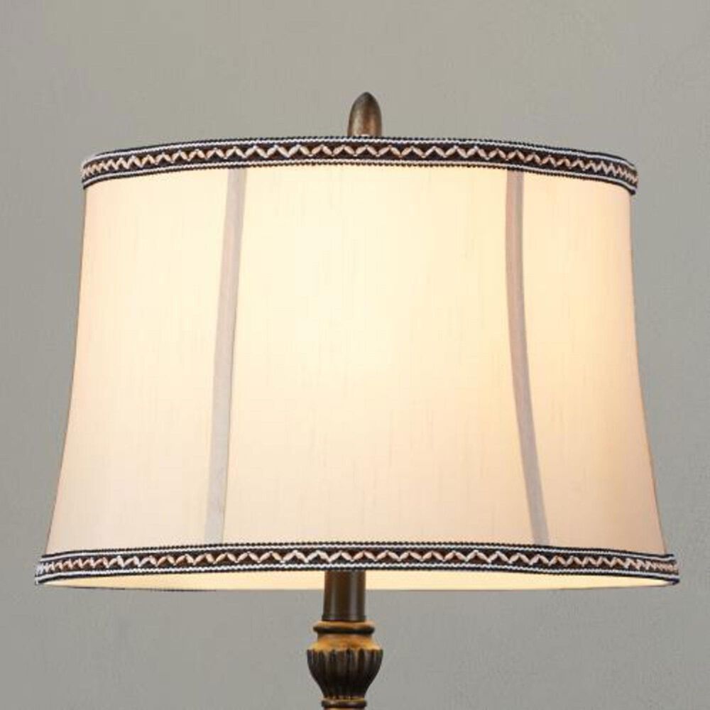 Grandview Gallery Elephant Polyresin Table Lamp in Bronze, , large