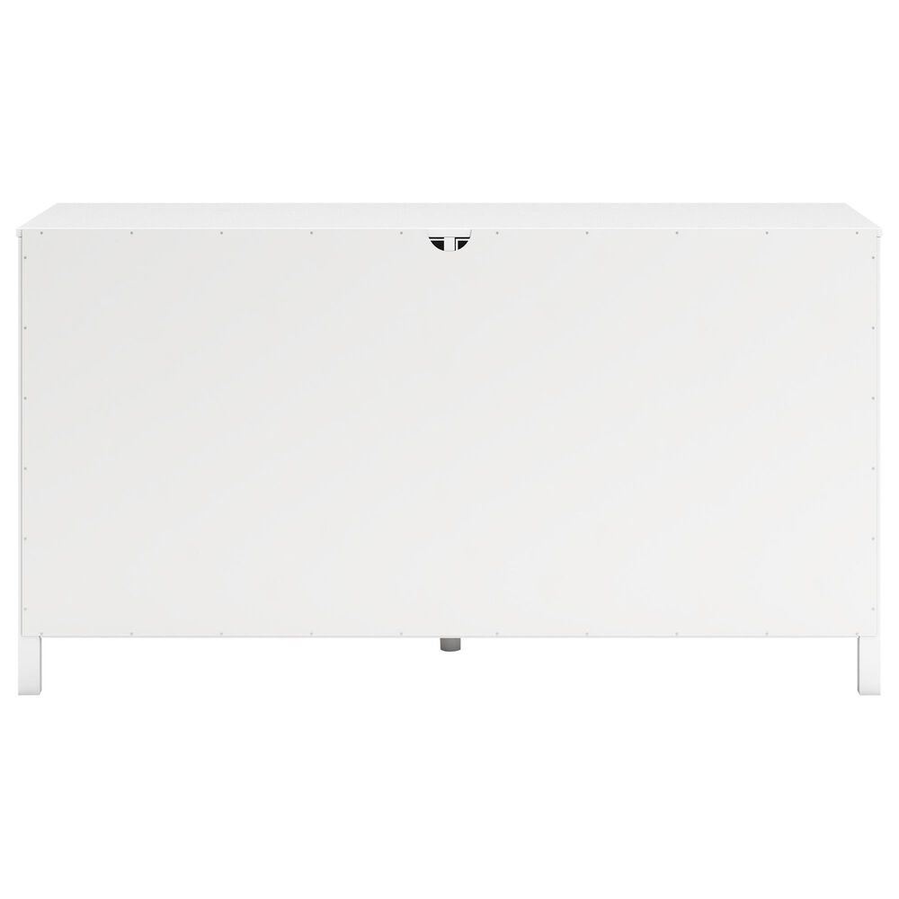 Ashley Hallityn 6-Drawer Dresser in Matte White, , large