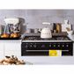 SMEG 2.3L 50"s Style Stovetop Whistling Kettle in Cream, , large