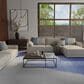 Feizy Rugs Katya 4" x 6" Blue and Beige Area Rug, , large