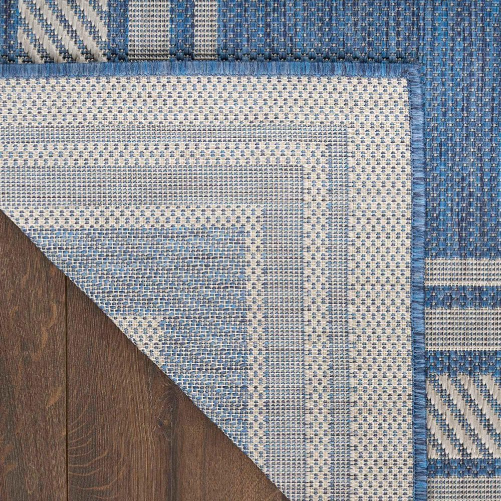 Nourison Horizon HOZ03 Denim 2&#39; x 6&#39; Indoor/Outdoor Runner, , large