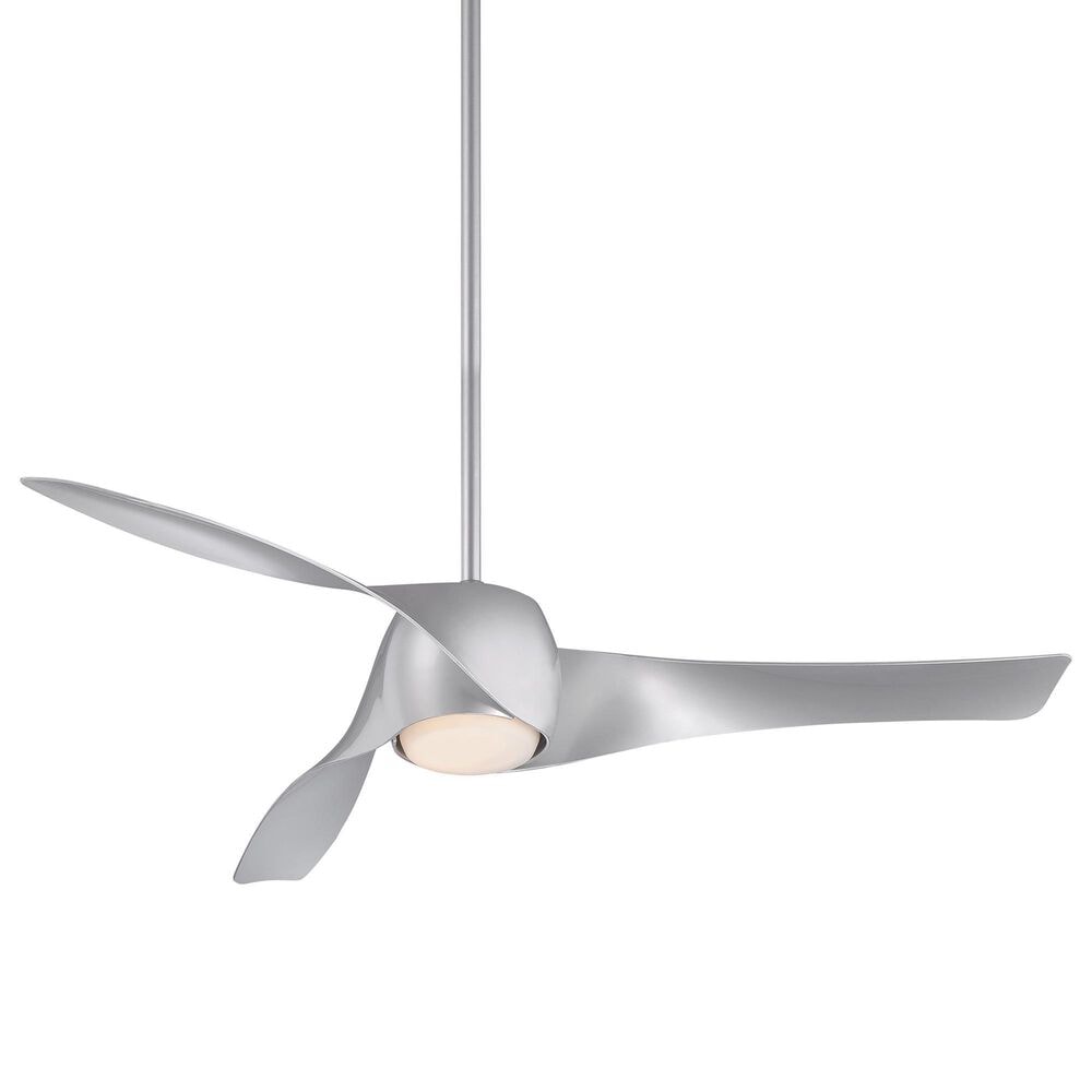 Minka-Aire Artemis 58" Smart Celling Fan with LED Light in Silver, , large