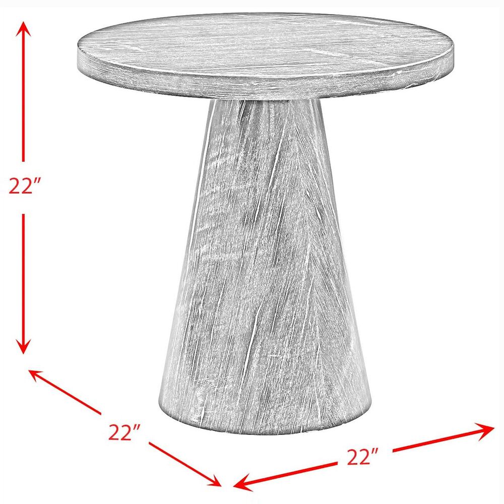 37B Bellini End Table in Dark Grey, , large