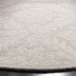 Safavieh Micro-Loop 5" Round Silver Area Rug, , large