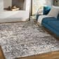 Surya Tuscany TUS-2311 12" x 15" Gray, Charcoal, Black and Ivory Area Rug, , large